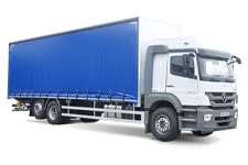 Car Hire Newark - 26 Tonne Curtain Side Truck - Truck hire Newark