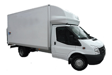 Car Hire Newark - Ford Luton Box Tail Lift - Van hire Newark